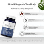 Mama Bear Oasis Nerve Support Gummies for Neuropathy - Advanced Nerve Vitamins & Repair Formula - Mobility Boost & Calm Blend - Regeneration Health Supplements - Neuropathy & Recovery Gummies (60 Ct)