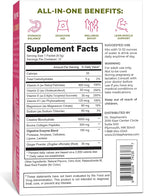 Dr. Stephanie's GLP-1 Buddy Pair with GLP-1 Boosters for Best Results - Digestive Support, Preserve Lean Muscle, Replenish Vitamins - Strawberry Watermelon Drink Mix