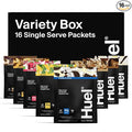 Huel Black Edition | Variety Pack 40g Vegan Protein Powder | Nutritionally Complete Meal Replacement | 27 Vitamins and Minerals, Gluten Free | 16 Single Serving Packets