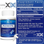Genex Formulas NMN 250mg Supplements (4 Pack) - 99% Pure Shelf Stabilized Supplement Capsules for Increased NAD Levels & Healthy Aging, GMP Certified, 4 Month Supply