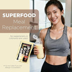 YAMAKAN Soybean Powder with Fine-Grounded & Premium Black Beans & Black Sesame Made in Japan, Natural Kinako Powder Base for Protein Drinks, Meal Supplement, Shakes, Smoothies & Cooking 7.1 Oz 2EA