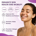DRFOSTER Collagen Peptides Powder with Probiotics - Hydrolyzed Collagen Type I II III V X with Antioxidant Blend - Multi Collagen for Women Support Skin Hair Nail Joints & Gut, 35 Servings, Non-GMO