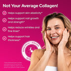 FORTIBONE® Premium Bone Health Collagen Peptides w/FORTIGEL®, VERISOL®, TENDOFORTE® | Clinically-Supported for Bones Joints Skin Hair Nails | Hydrolyzed Collagen Anti-Aging Formula | 30 Servings