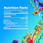 Airheads Xtremes Belts Candy, Chewy Candy Package, Rainbow Berry Fruit Flavor Artificially Flavored, 4.5 Ounces (12-Pack)