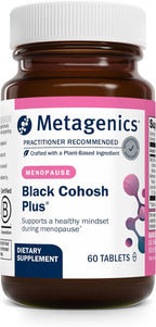 Metagenics Black Cohosh Plus - Menopause Relief & Relaxation Support* - with Black Cohosh Root Extract, Lemon Balm & Motherwort - Supports Hot Flash Relief & Mood Balance* - 60 Tablets