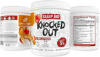 5% Nutrition Rich Piana Knocked Out Natural Sleep Aid | Post-Workout Recovery & Deep Sleep Supplement | GABA, Melatonin, Chamomile, Tyrosine, 5-HTP, & More | 7.3 oz, 30 Servings (Apple Cider)