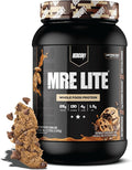 REDCON1 MRE LITE Whole Food Protein Powder, Oatmeal Chocolate Chip - Lactose Free Meal Replacement with Animal Protein Blends - Easy to Digest Formula - Only 4g Carb per Serving (30 Servings)
