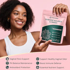Premium Feminine Balance Gummies - Women's pH Balance & Vaginal Probiotics Support with Immune Support - Vegan, Gluten-Free - Hawaiian Pineapple Flavor - 60 Count