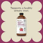 Complete Natural Urinary Tract Complete 12oz - Liquid Supplement for Urinary Tract Health with Organic Cranberry, D-Mannose, Beet Root, Fennel Seed, and Turmeric
