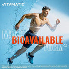 Vitamatic Hyaluronic Acid Powder 200mg - Supports Healthy Connective Tissue and Joints - Promote Youthful Healthy Skin - 100 Gram