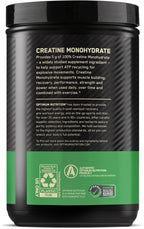 Optimum Nutrition Micronized Creatine Monohydrate Powder, Unflavored, 120 Servings, 600 Grams (Packaging May Vary)