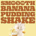 Pure Protein Complete Protein Shake, Banana Pudding, 30g High Protein Drink, Less than 1g Sugar, 3g Fiber, Ready to Drink, Non GMO, On-the-Go Shakes, 11oz Bottles, 12 Pack
