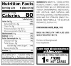 Atkins Endulge Peanut Butter Cups, Dessert Favorite, Low Carb, 0g Sugar, 20 Count