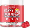 Sneaky Booze Happy Hour Aid Gummies Supplement Pre Game Party Hydration Electrolytes Alcohol DHM Milk Thistle After Drinking Gummy Weekend Recovery Vitamins Formula Better Mornings Support 90 Count