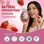 PMS Relief Hormone Balance Gummies, Menstrual Cramp Relief & Menopausal Support, 60 Count