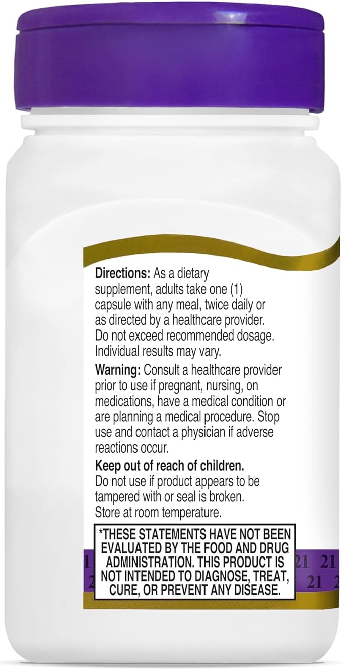 21st Century Resveratrol Red Wine Extract Capsules (90 Count), Resveratrol Supplement with Grapeseed Extract, Polyphenols, & Vitamin C for Antioxidant Support, Gluten-Free & Non-GMO, No Added Sugar