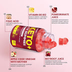 Keto ACV Gummies - 1500mg Keto Gummies Diet Supplement for Women & Men - Natural Apple Cider Vinegar with Mother - Gluten Free, Vegan, Non-GMO, Made in USA Visit The Store