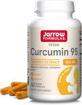 Jarrow Formulas Curcumin 95 Supplement - Turmeric Extract Supplement, 500 mg for Antioxidant & Joint Support, 60 Capsules