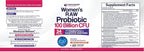 Wholesome Wellness Dr. Formulated Raw Probiotics for Women 100 Billion CFUs Capsules with Prebiotics, Digestive Enzymes, Approved for Adults, Shelf Stable Supplement