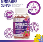 Menopause Supplement for Women - Complete Multi-Benefit Menopause Relief Gummy for Mild Hot Flashes & Night Sweats, Natural Balance & Energy Support, Menopausal Vitamins, Gluten Free - 60 Gummies