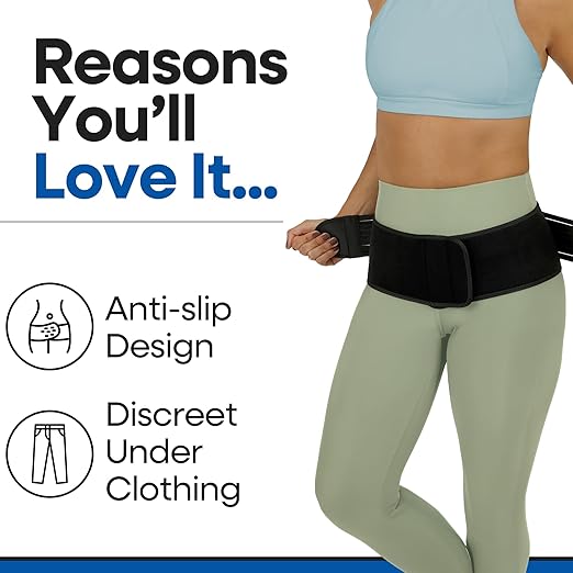 SI Belt Sacroiliac Belt | Sciatica Pain Relief Brace for Sciatic Pain | Trochanteric Stabilizer Pelvic Band | SI Joint Belts for Women Men | Hip Support Brace Women Men for Lower Back Support | XL