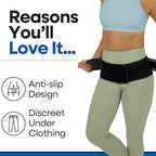 SI Belt Sacroiliac Belt | Sciatica Pain Relief Brace for Sciatic Pain | Trochanteric Stabilizer Pelvic Band | SI Joint Belts for Women Men | Hip Support Brace Women Men for Lower Back Support | XL