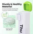 CAidRE Monthly Pill Organizer 2 Times a Day - 28 Day Pill Box AM PM, Daily Medicine Organizer for Vitamins, Supplements, Medications - BPA Free Pill Case for Home & Travel, White