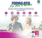1 Body Hair Skin Nails Growth Vitamin with Biotin - Complete Formula for Men & Women - 2 Pack
