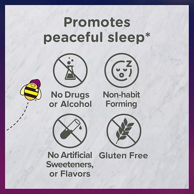 Zarbee's Kids Melatonin Sleep Supplement Liquid, 1mg Melatonin, Drug-Free & Effective, Easy to Take Natural Berry Flavor for Kids Ages 3 and Up, 1 Fl Oz Bottle