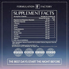 The Night Before 10-in-1 Midnight Maximizer Sleep Aid, Stress Relief, Cognition, Relaxation, Recovery, Focus, Magnesium Glycinate, L-Theanine & More, (120 Capsules – 2 Month Supply)