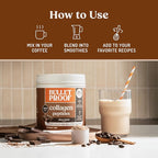 Bulletproof Chocolate Collagen Protein Powder with MCT Oil, 19g Protein, 17.6 Oz, Collagen Peptides and Amino Acids for Healthy Skin, Bones and Joints