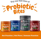 Zesty Paws Probiotics for Dogs, Digestive Enzymes Gut Flora, Digestive Health, Diarrhea & Bowel Support, DE111, Dog Probiotics Soft Chew for Pet Immune System, Chicken, 90 Ct (Pack of 2)