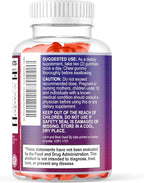 Collagen Peptides Gummies - 2500 mcg D-Biotin Per Serving - Hydrolyzed Protein Type I & III Multi Collagen Supplement with Vitamin C & Zinc - Support for Hair, Skin, Nails, Berry Flavor - 120 Gummies