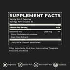 LifeSeasons Berberine - Support for Digestion, Heart & Immune Health - Balances Sugar and Lipid Levels in Blood - 1000 mg per Serving - 90 Capsules