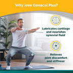 Genacol Plus – Glucosamine and Collagen Joint Supplement, Lubricates, Protects and Maintains Heathy Joints, Relieves Joint Discomfort Plus, 180 Capsules (60-Day Supply)
