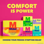 Midol Complete Menstrual Pain Relief Caplets with Acetaminophen for Period Cramps, and Menstrual Symptom Relief - 40 Count (Pack of 3) (Packaging May Vary)