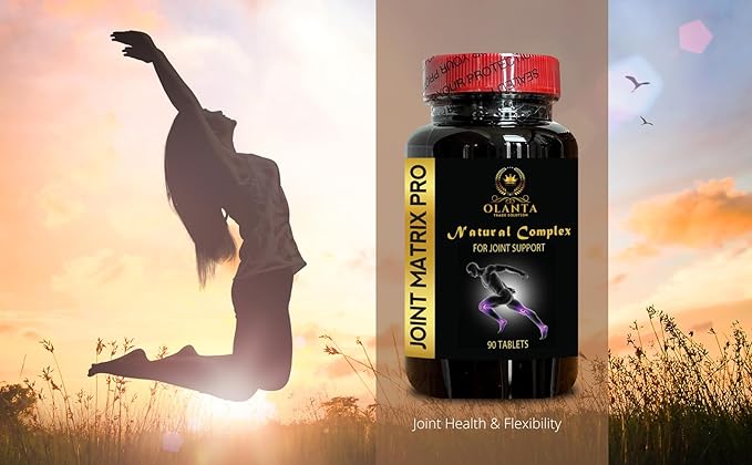 Joint Matrix PRO Complex - Flexibility and Balance for Seniors Over 60, Joint Support Supplements for Men & Women, Alfalfa Herb Powder - 1 Bottle