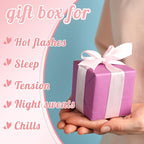 11 Pcs Mother's Day Menopause Gift for Women Care Baskets Box Pink Menopause Support Gifts Calming Anxiety Stress Relief Set for Birthday