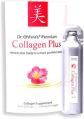 Dr. Ohhira's Premium Collagen Plus. A Liquid, Easily mixable Collagen Supplement with 7,750 mg of Marine Collagen Peptides, plus Cherry Blossom Extract and a Plant-based Probiotic Concentrate, Single