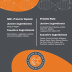 Zesty Paws NAD+ Precursor Supplement for Dogs - Niagen for Healthy Aging & Skeletal Muscle Support & Recovery - Brain, Heart, & Cellular Energy Support - Nicotinamide Riboside Chloride - 60 Capsules