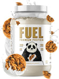 Underground Bio Labs Panda Fuel Premium Protein Whey,Hydrolyzed Collagen,Casein,Probiotics, Enzymes, Keto Friendly,Time Release, 25 Servings (2.5 Pound, Cookies & Cream)