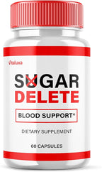 Sugar Delete Capsules - SugarDelete Blood Support Pills Maximum Strength Japan Supplement Advanced Formula Premium All Natural Vitamin Japanese Blend Overall Health Wellness Reviews (60 Capsules)