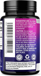 Omega 3 Fish Oil Supplements - 2400mg Fish Oil Per Serving - Triple Strength Omega-3 with EPA & DHA Fatty Acids - Natural Heart, Brain & Immune Support - Wild Caught, Bottled in USA - 60 Softgels