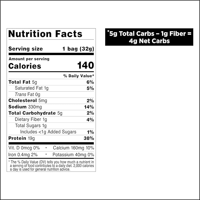Quest Nutrition BBQ Protein Chips, 19g Protein, 4g Net Carb, Low Carb, Gluten Free, 1.1 oz (Pack of 12)