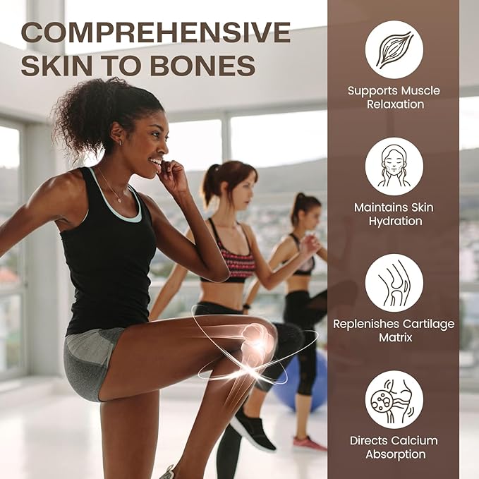 NATURE TARGET Chocolate Collagen Peptides Powder - Multi Collagen for Women with Vitamin C & Creatine, Supports Skin, Hair, Nails & Joint Health - Type I, II, III, V & X, Gluten Free, 35 Servings