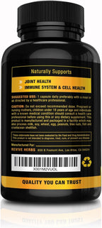 Pure Turmeric Curcumin with Bioperine. Super Strength. One Capsule A Day. Veggie Turmeric Capsules with Black Pepper. Premium Joint Support with 95% Standardized Curcuminoids.