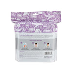 Scrubzz Disposable No Rinse Bathing Wipes - All-in-1 Single Use Shower Wipes, Simply Dampen, Lather, and Dry Without Shampoo or Rinsing (Lavender, 4-Pack)
