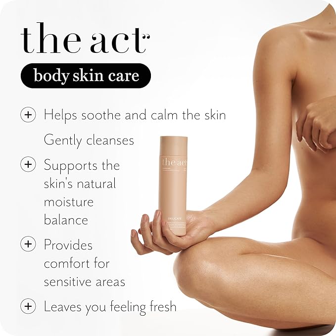 The Act Feminine Wash for Women - Gentle pH-Balanced Cleanser for All Skin Types, Including Sensitive Skin - Daily Comfort and Freshness, 6.8 fl oz