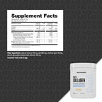 NutraBio Multi Collagen Powder- Hydrolyzed Collagen Peptides for Glowing Hair & Skin- Grass-Fed- Collagen Powder for Women and Men- 45 Servings- Vanilla