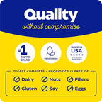 Enzymedica, Digest Complete + Probiotics, Full-Range, Everyday Enzymes with 800 Million CFU Active Cultures per Capsule, 90 Capsules